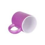 Mug glitter violet à sublimer