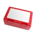 Red sublimable snack box