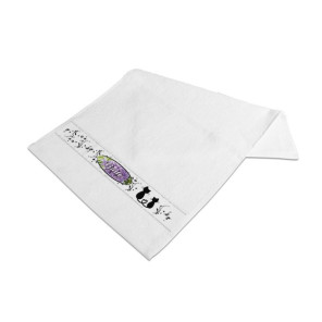 White sublimable bath towel