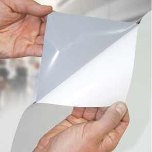 Polymer Adhesive Vinyl Gloss White Digital Printing