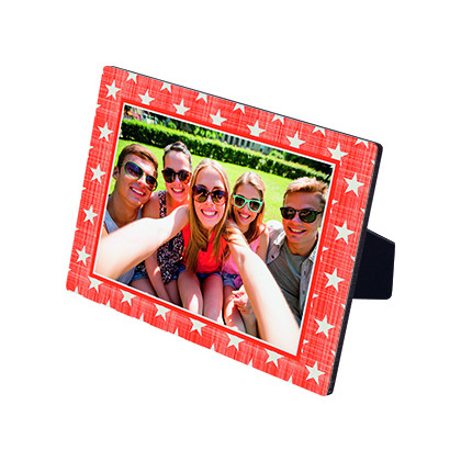 1 Wooden photo frame with legs - 13 x 18 cm