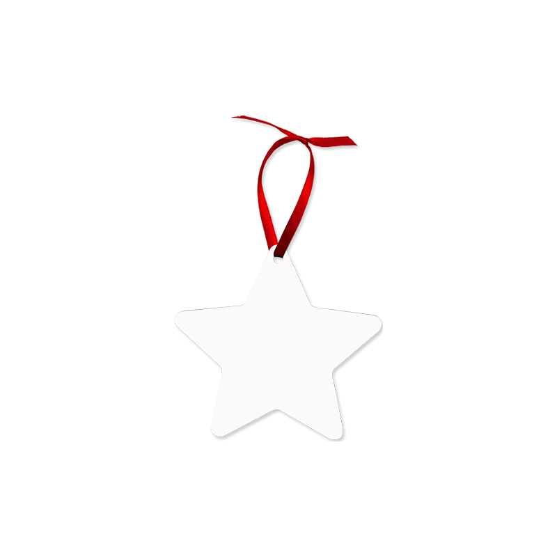 Ornamento Hanging Star 2 lati
