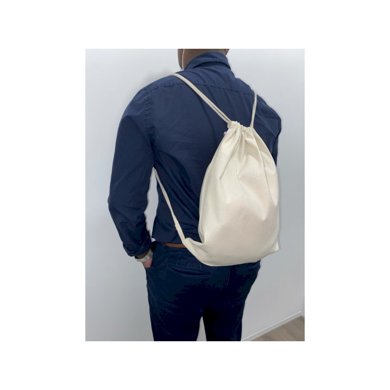 Organic Sports Bag Made In France to be personalised