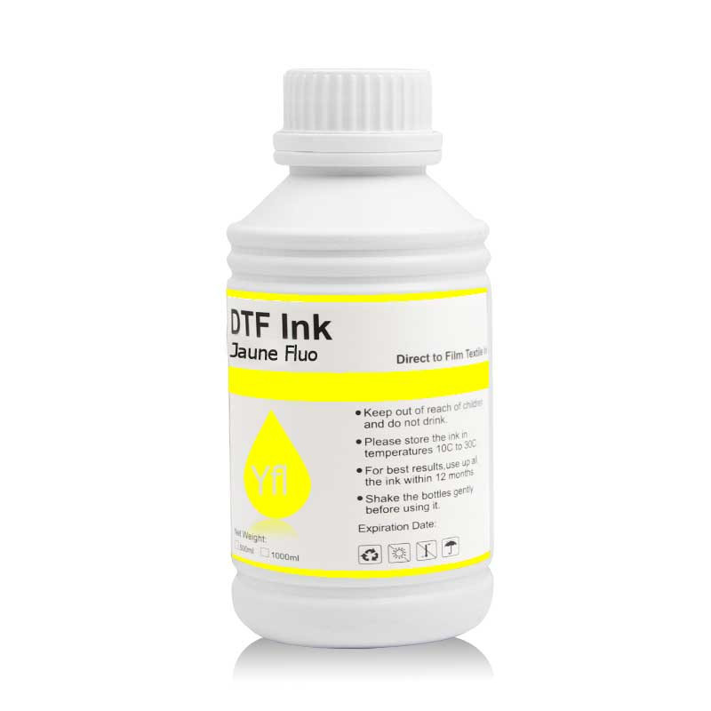DTF Fluorescent Yellow Ink