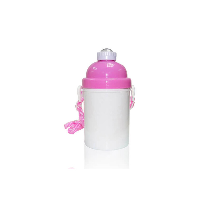 Bottiglia per bambini rosa 400ml