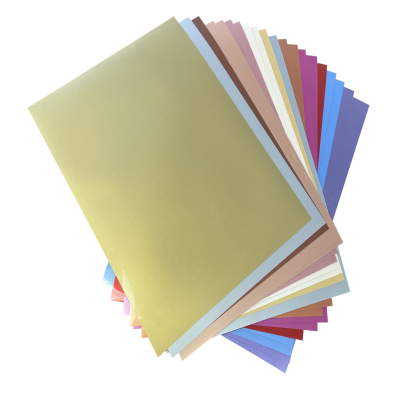 20 sheets of Poli-Flex Turbo Metal Effect Paper - A4 size